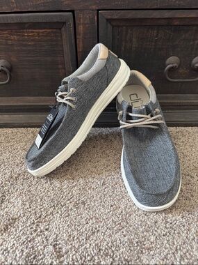 Hey Dude Chambray Moonrock Slip-On Loafers